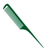 Curve-O Loves Color Tail Comb Regular Green 1stuks