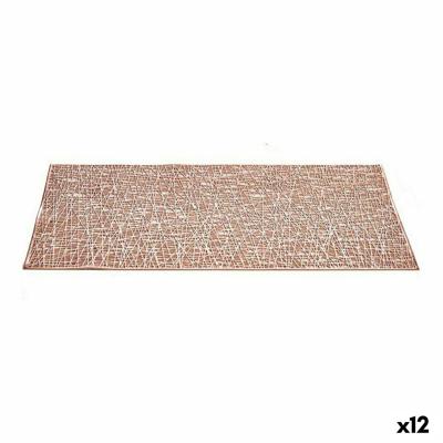 Placemat Kinvara AR2103274 Roze Plastic 45 x 0,01 x 30 cm (12 Stuks)