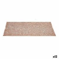Placemat Kinvara AR2103274 Roze Plastic 45 x 0,01 x 30 cm (12 Stuks)