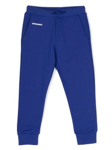 DSQUARED2 KIDS pantalon de jogging Sport Edtn.07 à logo - Bleu