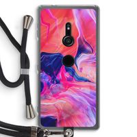 Earth And Ocean: Sony Xperia XZ2 Transparant Hoesje met koord