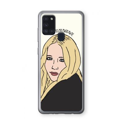 Mary Kate: Samsung Galaxy A21s Transparant Hoesje