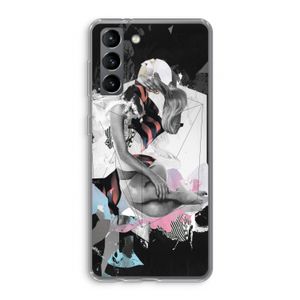 Camouflage de sommeil: Samsung Galaxy S21 Transparant Hoesje