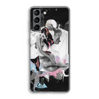 Camouflage de sommeil: Samsung Galaxy S21 Transparant Hoesje