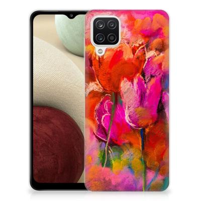 Smartphone hoesje Samsung Galaxy A12 Tulips