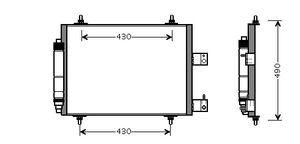 Condensor C8/807 02- 09005213