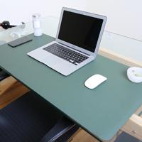 Multifunctionele Business PVC lederen muismat toetsenbord pad tabel mat computer bureau mat grootte: 60 x 30cm (groen)