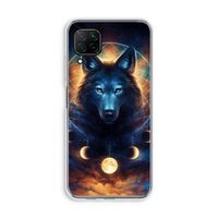 Wolf Dreamcatcher: Huawei P40 Lite Transparant Hoesje Wolf Dreamcatcher: Huawei P40 Lite Transparant Hoesje
