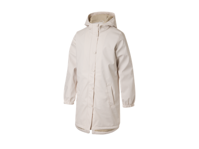 CRIVIT Gevoerde kinder regenjas (Beige, 134/140)