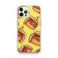 Hamburger: iPhone 12 Pro Max Transparant Hoesje