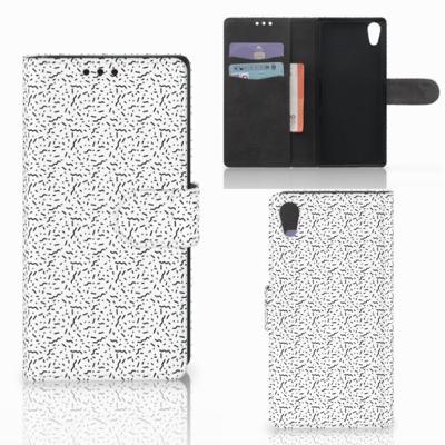 Sony Xperia XA1 | Telefoon Hoesje | Stripes Dots