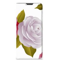 Motorola Moto G51 5G Smart Cover Roses - thumbnail