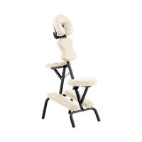 Opklapbare massagestoel - 160 kg - Beige