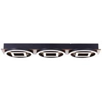 Brilliant Unieke plafondlampMaureen zwart met hout - G80112/76