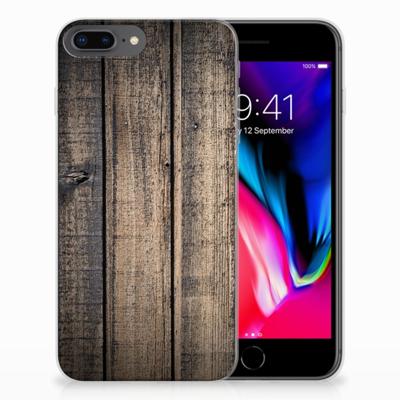 Apple iPhone 7 Plus | 8 Plus | Bumper Hoesje | Steigerhout