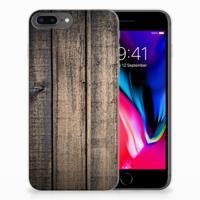Apple iPhone 7 Plus | 8 Plus | Bumper Hoesje | Steigerhout