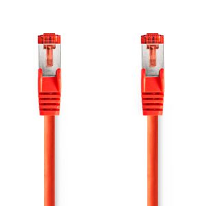 Nedis CAT6-kabel | RJ45 Male naar RJ45 Male | S/FTP | 5 m | Rood | 1 stuks - CCGP85221RD50 CCGP85221RD50