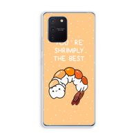 You're Shrimply The Best: Samsung Galaxy Note 10 Lite Transparant Hoesje