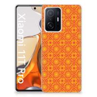 Xiaomi 11T | 11T Pro | TPU bumper | Batik Oranje