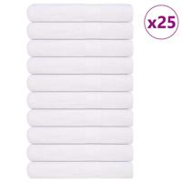 VidaXL Saunahanddoeken 25 st 80x200 cm 360 g/m² 100% katoen wit VidaXL Saunahanddoeken 25 st 80x200 cm 360 g/m² 100% katoen wit