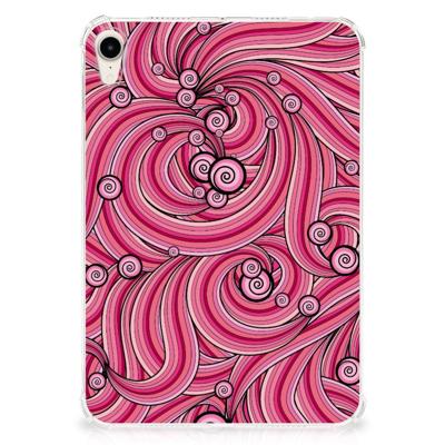 Apple iPad mini 6 (2021) Tablethoes Swirl Pink Apple iPad mini 6 (2021) Tablethoes Swirl Pink