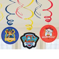 Paw Patrol draaislingers, 6st.
