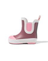 HEMA Babyregenlaars waterdicht kleurblokken roze (roze)