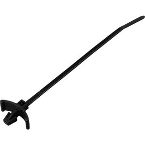 TRU COMPONENTS TC-13030692 TC-WM-100-2.5-UVB-B Kabelbinder 100 mm 2.5 mm Zwart Met vleugelsluiting, UV-bestendig, Chemische bestandigheid 100 stuk(s)