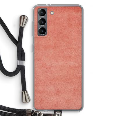 Marrakech Walls: Samsung Galaxy S21 Transparant Hoesje met koord