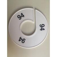 Maatring 11 cm wit/zwart 94