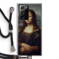 Mona Lisa: Samsung Galaxy Note 20 Ultra / Note 20 Ultra 5G Transparant Hoesje met koord