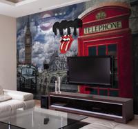 Collage van Londen fotobehang