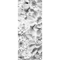 Fotobehang - Shades Black and White 100x250cm - Vliesbehang - thumbnail