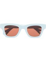 Jacquemus lunettes de soleil à monture carrée - Bleu