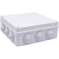 TRU COMPONENTS TC-RA 200x200x80 TC-10239060 Installatiebehuizing ABS kunststof Wit 1 stuk(s)