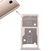 SIM-kaart lade + SIM-kaart lade/micro SD-kaart lade voor Huawei Honor 5c (goud)