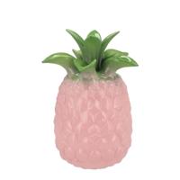 Bloemenvaas Tropical Pineapple - ananas vaas - roze - D16 x H22 cm