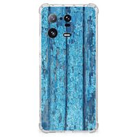 Xiaomi 13 Pro Stevig Telefoonhoesje Wood Blue