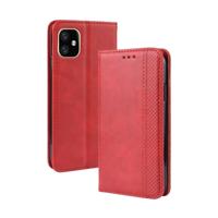 Magnetische gesp retro Crazy Horse textuur horizontale Flip lederen case voor Apple iPhone XIR 2019 6 1 inch met houder & card slots & fotolijst (roo