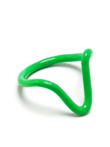 Eshvi bague Meta à design sculpté - Vert