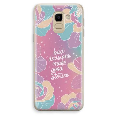 Good stories: Samsung Galaxy J6 (2018) Transparant Hoesje