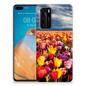 Huawei P40 TPU Case Tulpen