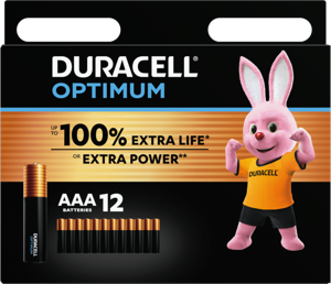 Duracell AAA Optimum Alkaline 12x