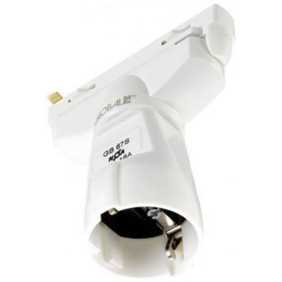 GB 67S Multi-adapter - Euro stopcontact (met randaarde) - Wit