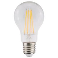 E27 LED Filament Lamp A60 - Energielabel A - 3.8 Watt - 806 Lumen - 2700K Warm Wit - Transparant glas