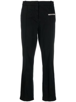Fabiana Filippi pantalon à coupe droite - Noir