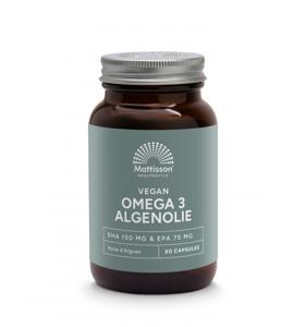 Vegan omega 3 algenolie DHA 150mg EPA 75mg