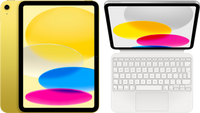 Apple iPad (2022) 10.9 inch 64GB Wifi Geel + Magic Keyboard Folio
