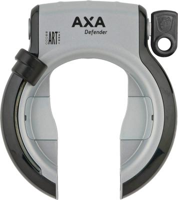Ringslot AXA Defender zonder spatbordbevestiging ART** zilver/zwart