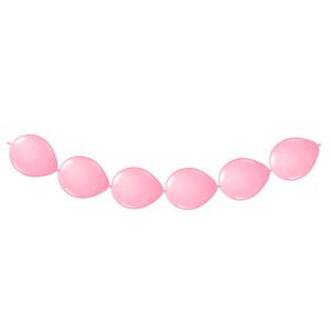 Folat BV Roze Knoopballonnen, 8st.